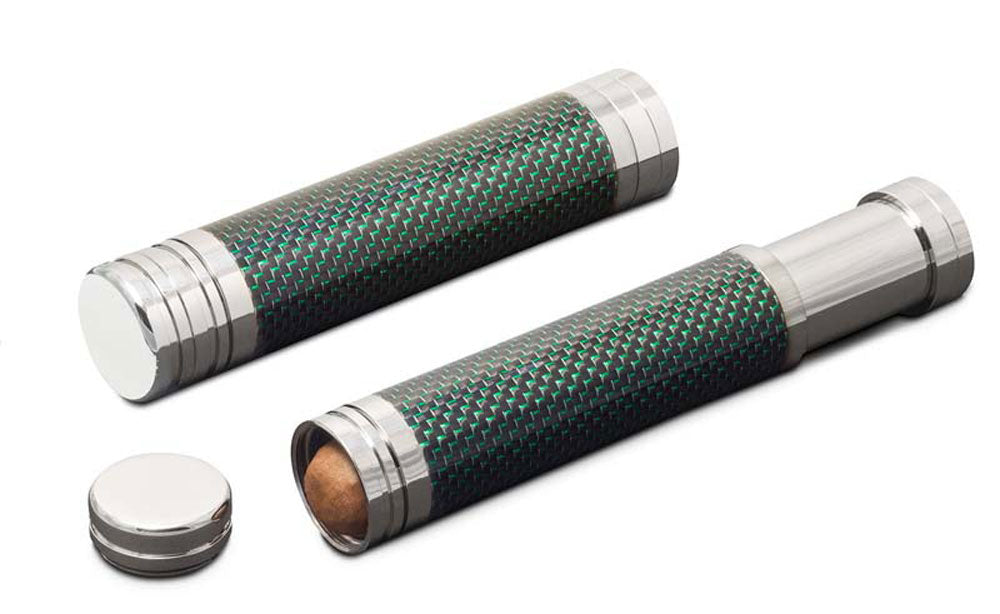 Visol Kinetic III Titanium & Carbon Fiber Adjustable Cigar Tube – Lighters  Direct